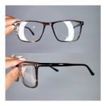 عینک فریم کائوچویی مستطیلی پلنگی    010102219