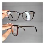 عینک فریم کائوچویی گربه ای پلنگی      010102230