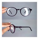 عینک فریم کائوچویی گرد      010102246