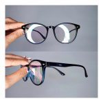عینک فریم کائوچویی گرد       010102252