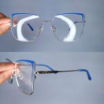 عینک فریم فلزی پروانه ای    010102395