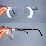 عینک فریم فلزی زاویه دار     010102396