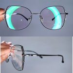 عینک فریم فلزی پروانه ای    010102432