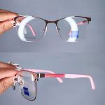 عینک فریم فلزی گربه ای       010102433