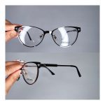 عینک فریم فلزی گربه ای      010102316