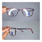 عینک فریم فلزی مستطیلی     010102318