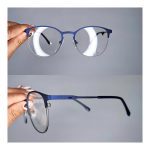 عینک فریم فلزی گرد      010102321