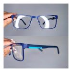 عینک فریم فلزی مستطیلی     010102327