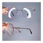 عینک فریم فلزی گرد         010102329