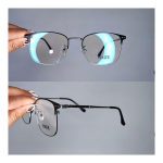 عینک فریم فلزی زاویه دار      010102331