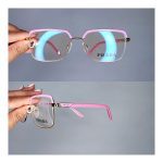 عینک فریم فلزی زاویه دار         010102336