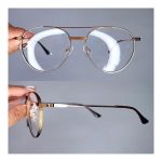 عینک فریم فلزی دوپل گرد      010102346