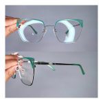 عینک فریم فلزی گربه ای     010102356