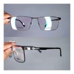 عینک فریم فلزی مستطیلی      010102366