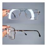 عینک فریم فلزی دوپل مستطیلی       010102372