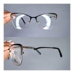 عینک فریم فلزی گربه ای      010102375