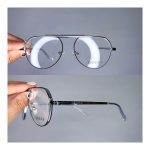 عینک فریم فلزی دوپل گرد       010102371