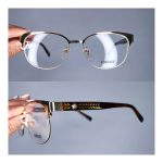 عینک فریم فلزی زاویه دار      010102377