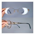 عینک فریم فلزی گربه ای      010102380