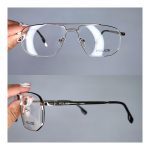 عینک فریم فلزی دوپل مستطیلی       010102387