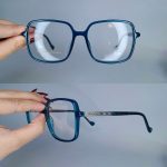 عینک فریم کائوچویی زاویه دار مربع      ۰۱۰۱۰۲۴۷۶