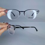 عینک نیم فریم فلزی گربه ای      010102496