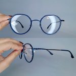 عینک فریم کائوچویی گرد   010102502