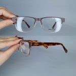 عینک فریم فلزی مستطیلی     010102513