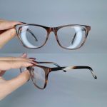 عینک فریم کائوچویی گربه ای      010102559