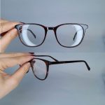 عینک فریم کائوچویی زاویه دار       010102572