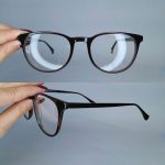 عینک فریم کائوچویی زاویه دار    010102578