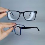 عینک فریم کائوچویی زاویه دار    010102587