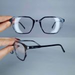 عینک فریم کائوچویی زاویه دار       010102613