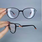 عینک فریم کائوچویی گربه ای      010102617