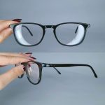 عینک فریم کائوچویی زاویه دار      010102621