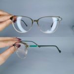 عینک فریم کائوچویی گربه ای      010102626