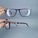 عینک فریم کائوچویی مستطیلی     010102630