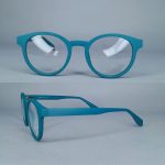 عینک فریم کائوچویی گرد مات     010102191