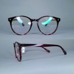 عینک فریم کائوچویی گرد      010102658