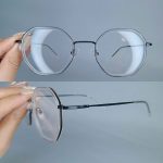 عینک ترکیب کائوچوفلز زاویه دار چندضلعی      010102684