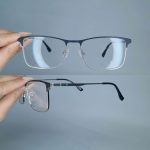 عینک فریم فلزی مستطیلی       010102686