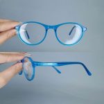 عینک فریم کائوچویی گرد     010102690