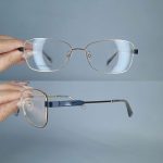 عینک فریم فلزی گربه ای     010102699