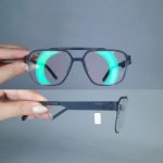 عینک فریم فلزی دوپل زاویه دار آیسی برلین       010102723