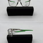 عینک فریم کائوچویی زاویه دار مات       010102500