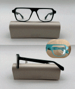 عینک فریم کائوچویی زاویه دار مات     010102602 - Image 3