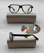 عینک فریم کائوچویی زاویه دار ضخیم مات     010102544 - Image 2