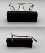 عینک فریم کائوچویی دوپل زاویه دار مات  010544 - Image 2