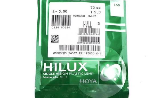 عدسی Long Life Hoya ایندکس 1.50 مقاوم در برابر خط وخش