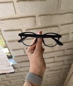 عینک فریم کائوچویی گرد چندکاوره مغناطیسی TR90 کد 0940 - Image 3